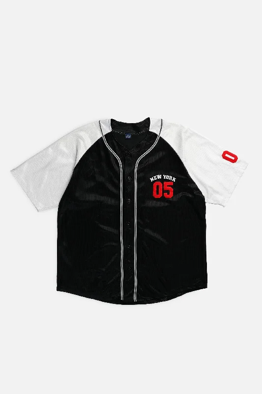 Vintage New York Baseball Jersey - XXL Street Style Hoodies