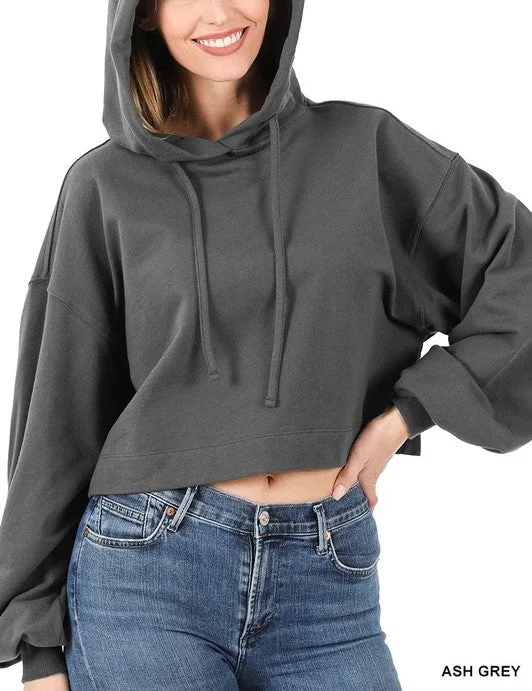 TT-5014 Zenana French Terry Hoodie Warm Sweatshirts for Women