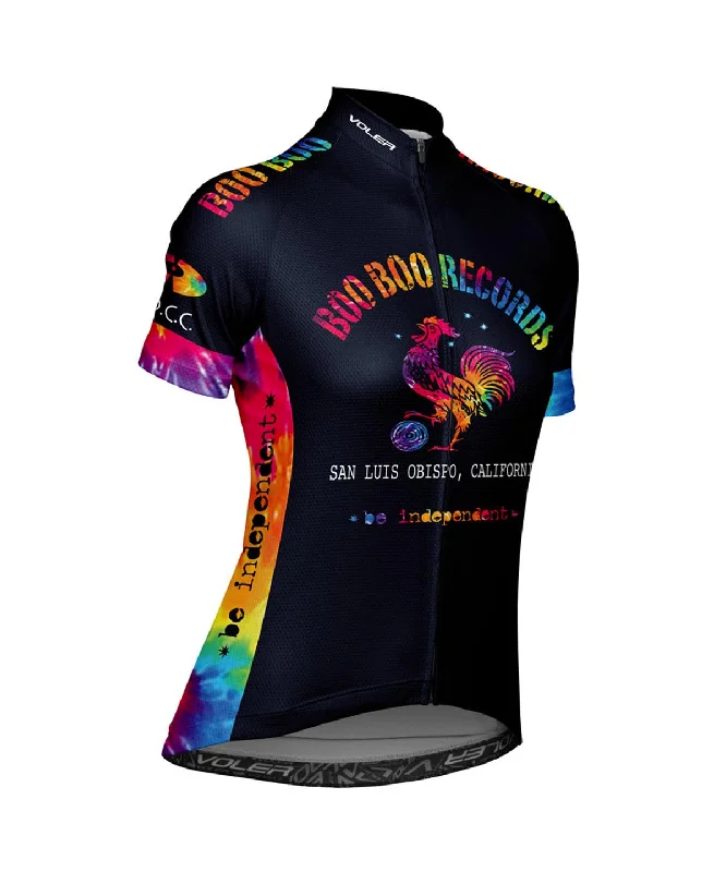 W. PELOTON RACE JERSEY - BOO BOO TIE DYE Casual Graphic Hoodies