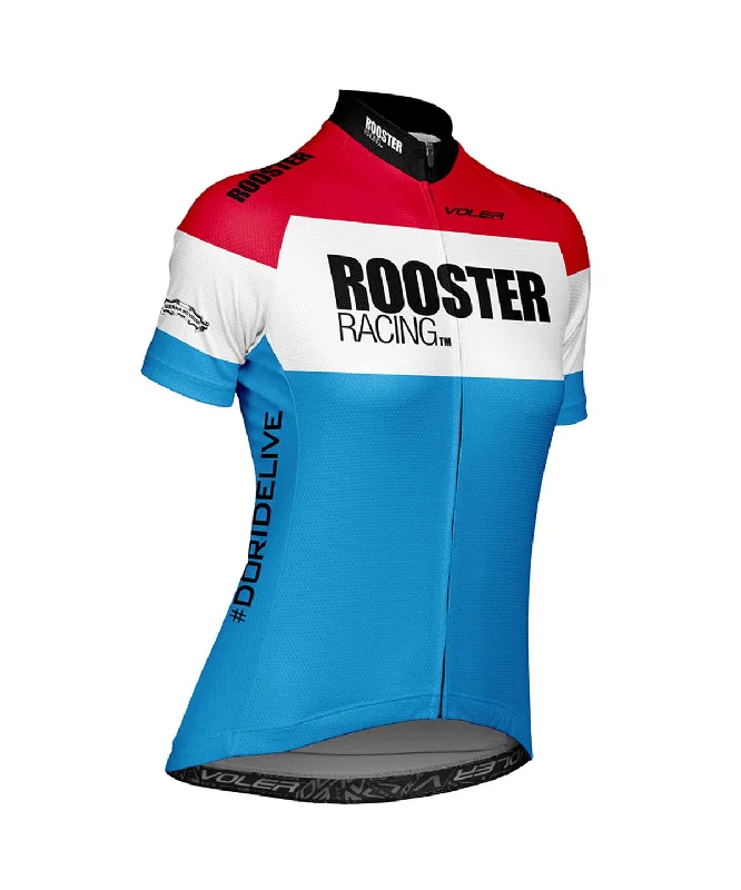 W. PELOTON RACE JERSEY - ROOSTER RACING RWB Trendy Women’s Hoodies