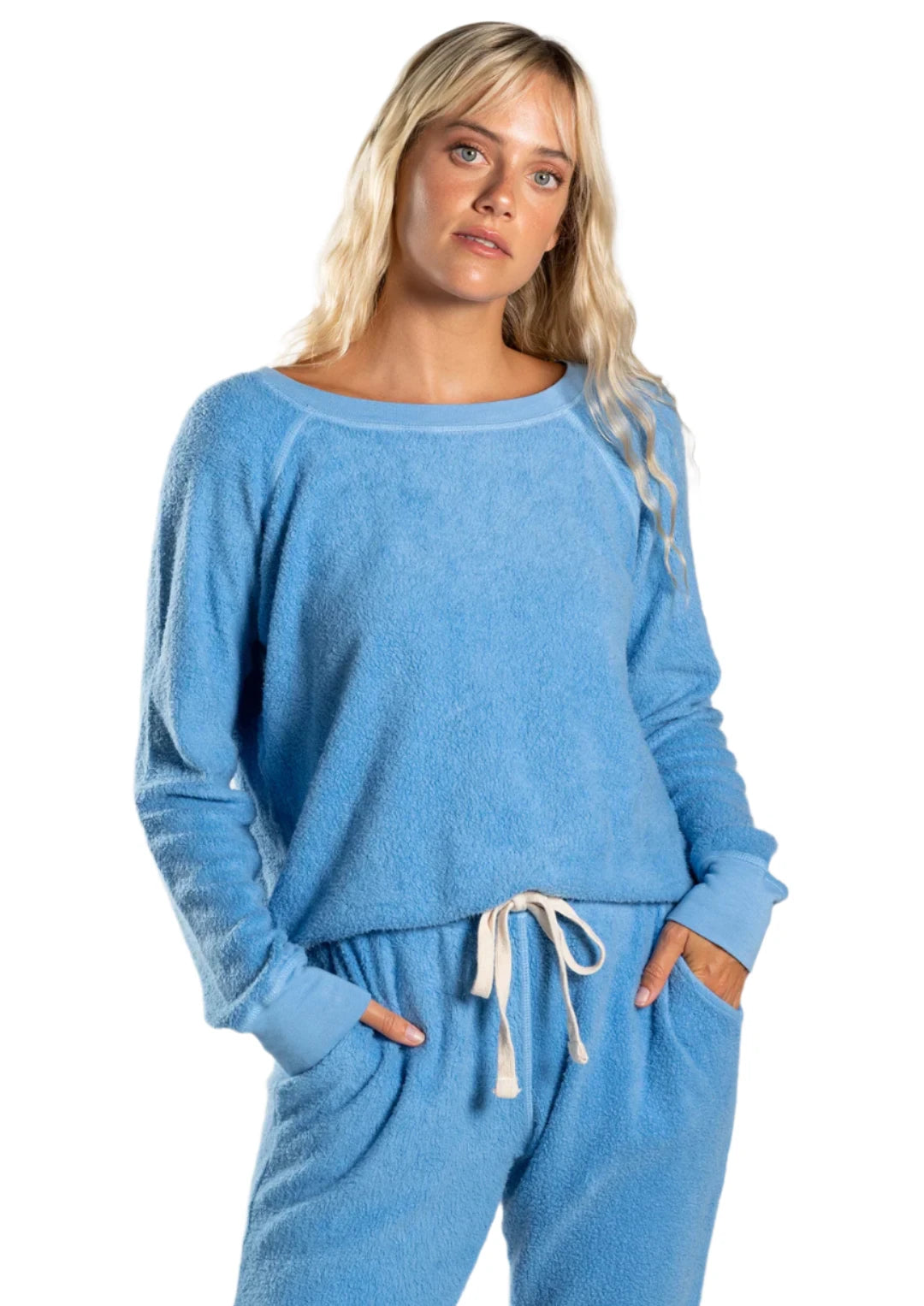 Jala Chill Pull Over Sweatshirt Denim Fleece Hoodies & Sweatshirts