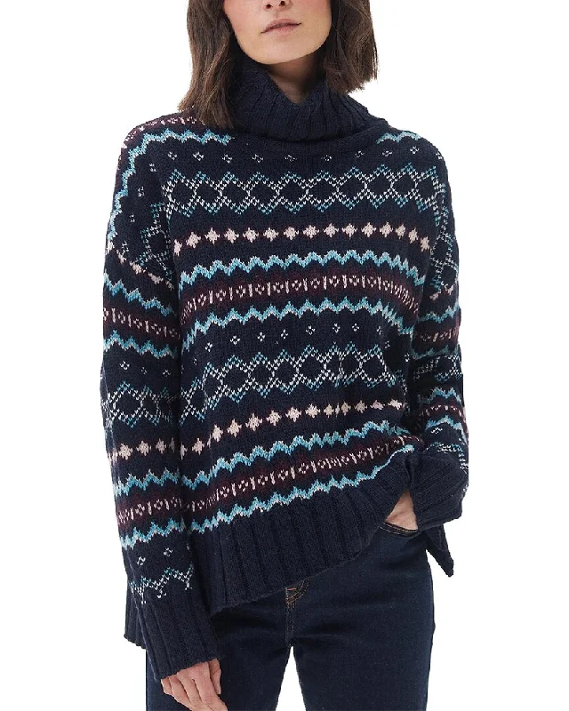 Barbour Wool-Blend Sweater Trendy oversized sweaters