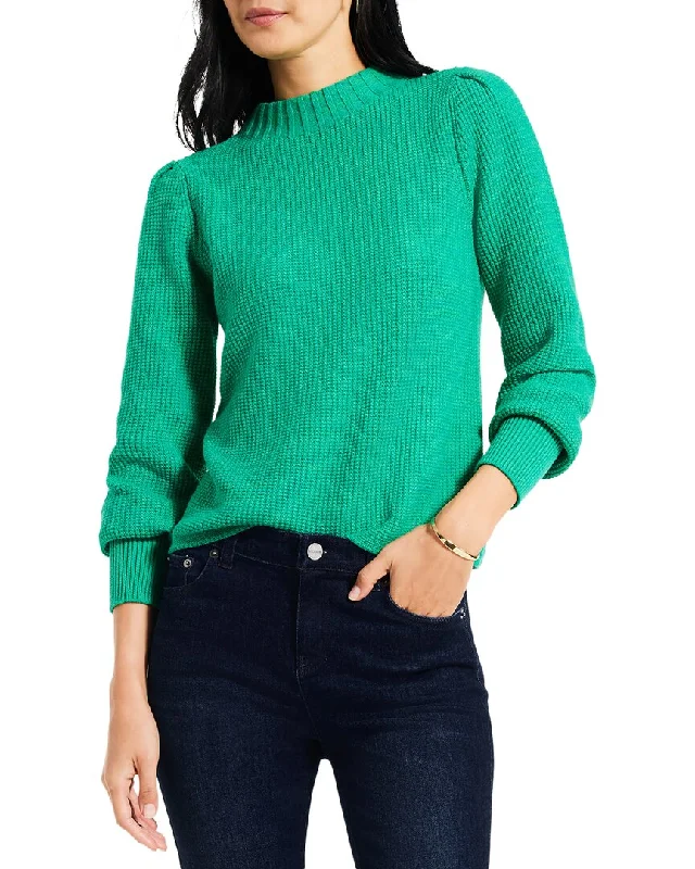 Nic+Zoe Petite Waffle Stitch Sweater Best value sweaters