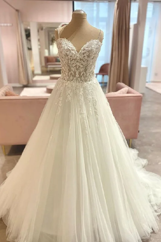 Lace Open Back Long Mermaid Wedding Dress With Sleeves Embroidered Wedding Dress