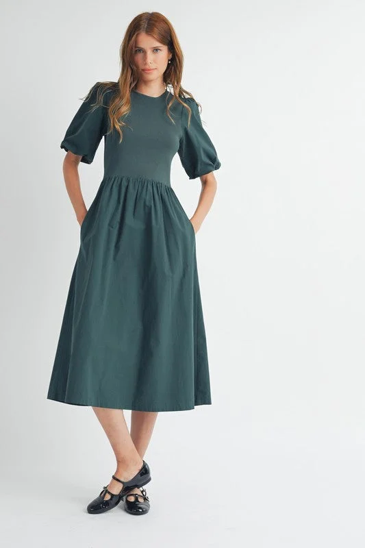 Falling For You Midi Dress Tiered midi dresses