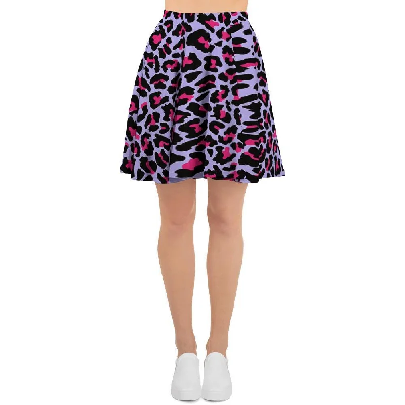 Neon Leopard Women's Skirt Sexy unclassified skirts