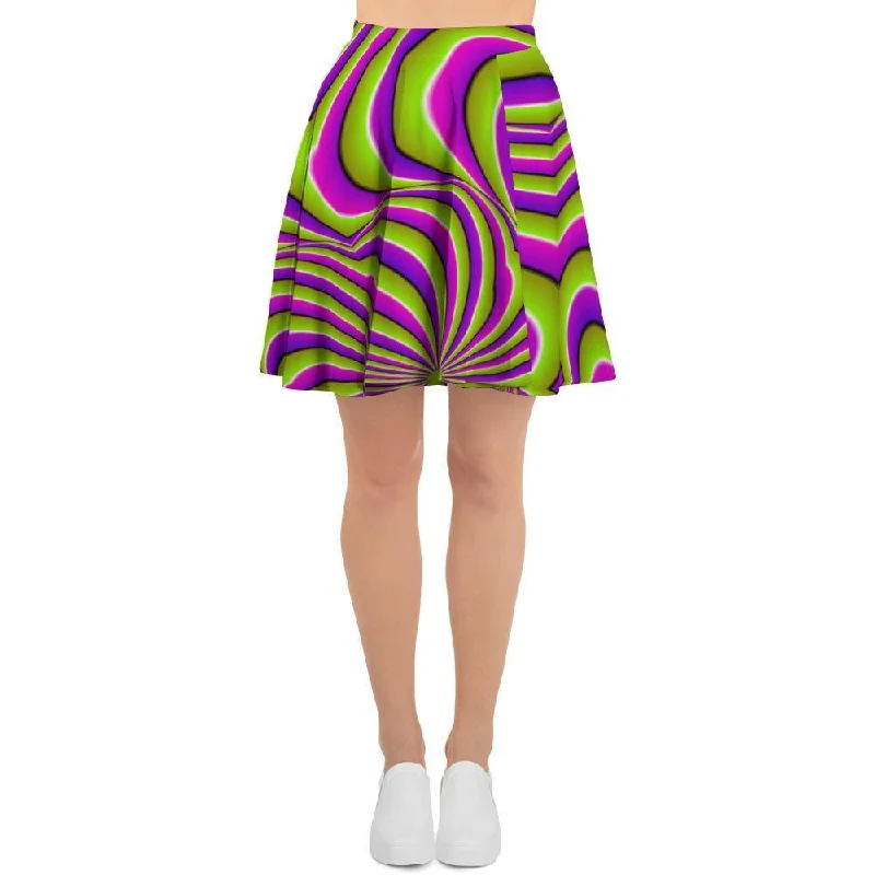 Optical illusion Abstract Women's Skirt Low-rise unclassified skirts