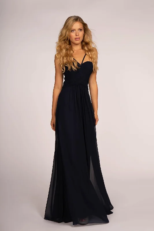 Bridesmaid Ruched Bodice Long Formal Dress Hot new arrivals in maxi dresses