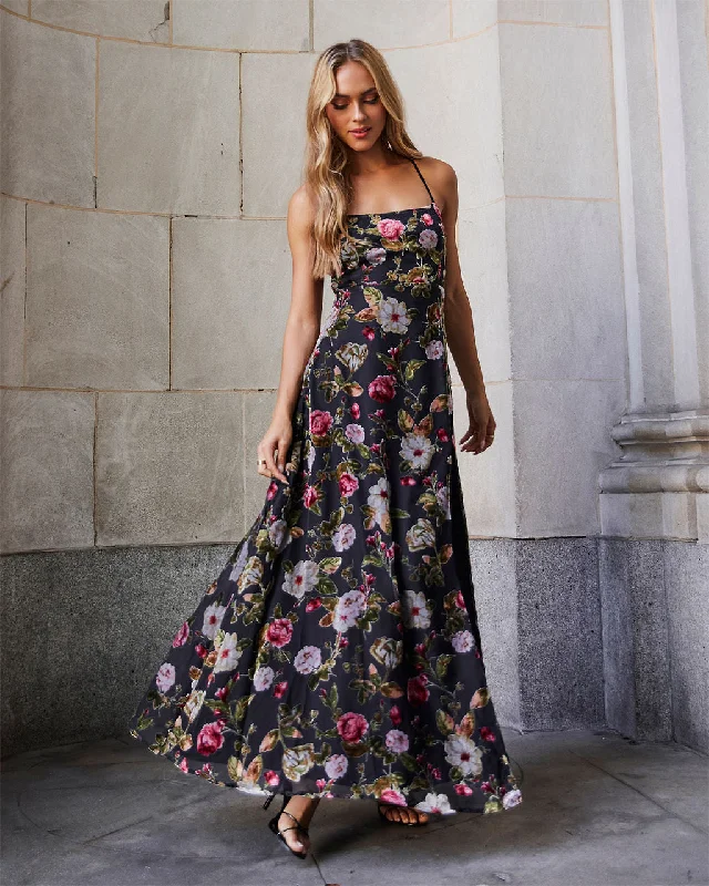 Jordie Floral Maxi Dress Velvet maxi dresses