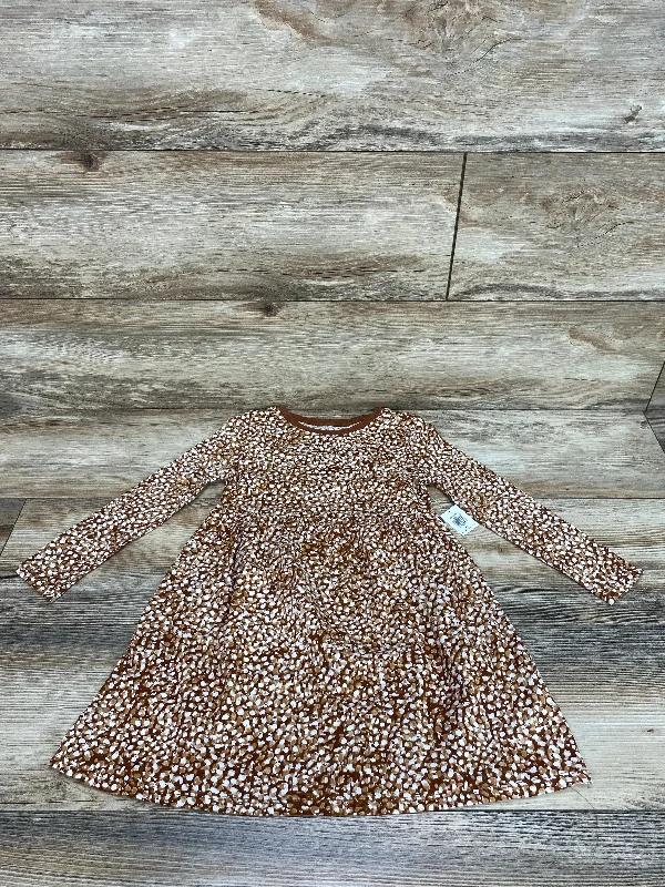 NEW Old Navy Long Sleeve Dress Brown sz 4T Winter maxi dresses