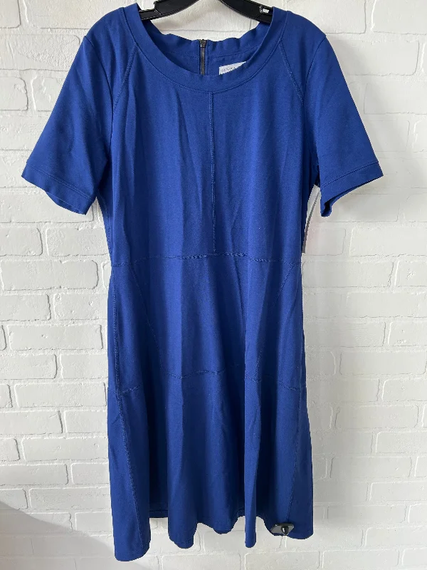 Athletic Dress By Athleta In Blue, Size: Xl Mesh unclassified dresses