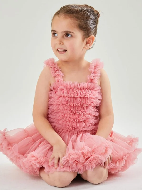 Ballerina Girl Baby Girl Dress in Dusty pink Summer unclassified dresses