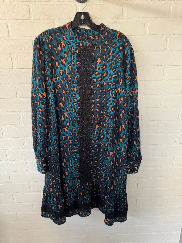 Dress Work By New York And Co In Black & Blue, Size: Xl Fall unclassified dresses