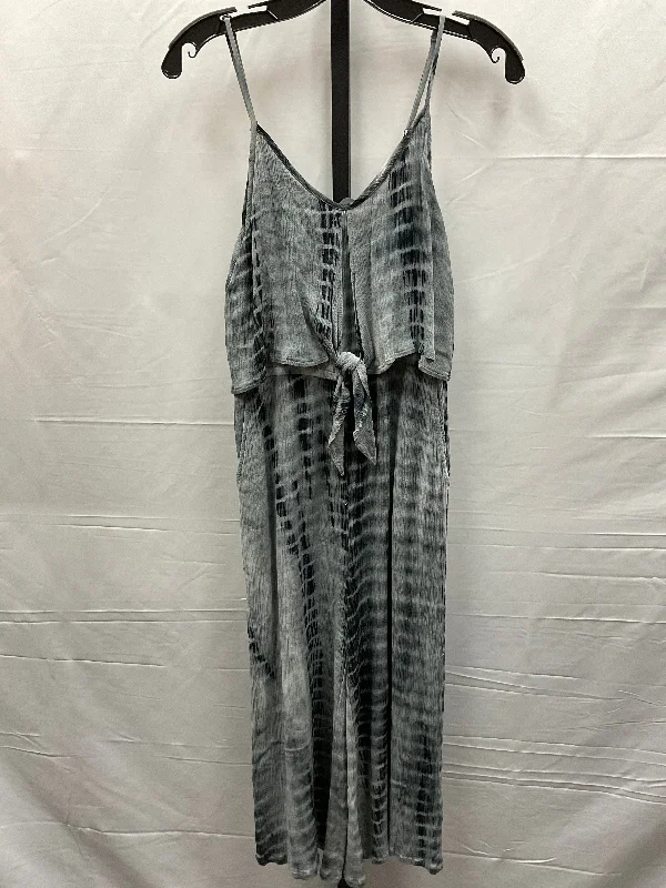 Grey Jumpsuit Mystree, Size S Polka dot unclassified dresses