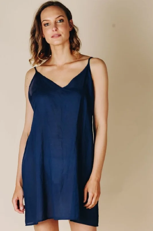 Ibiza Slip | Navy Long unclassified dresses