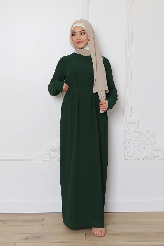 Irene Chiffon Dress- Emerald Lightweight unclassified dresses