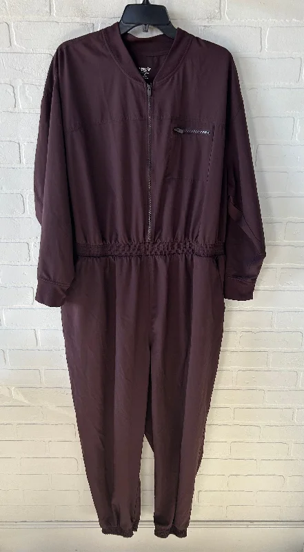 Jumpsuit By Old Navy In Brown, Size: 2x Gothic unclassified dresses