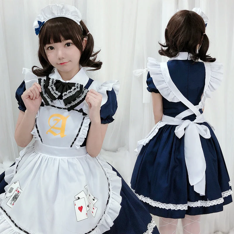 Lolita maid cosplay dress suit YV43625 Printed unclassified dresses