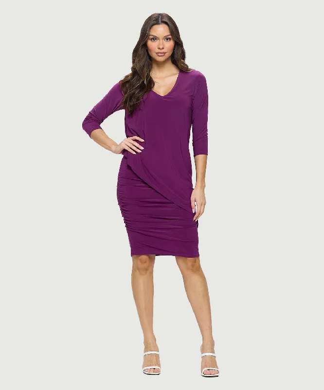 3/4 Sleeve Versatile Tunic Top & Dress Summer unclassified dresses