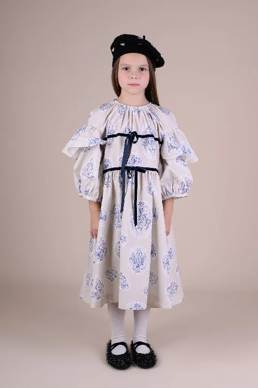 MARTINA DRESS BLUE Tiered unclassified dresses