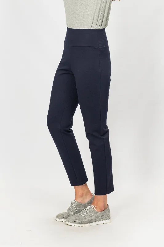 Ponte Pull On Pant | Navy Knitted unclassified dresses