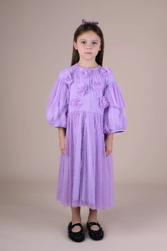 TABITHA DRESS LILAC Chiffon unclassified dresses