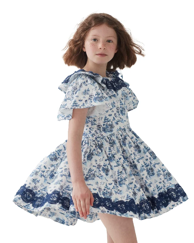 THE MIDDLE DAUGHTER SS24 FORGET ME NOT Dress in WILLOW Breathable unclassified dresses