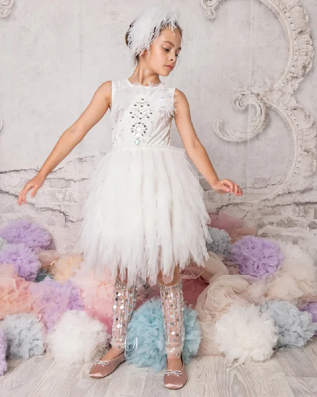 TUTU DU MONDE Autumn 2024 SILVER BELL TUTU DRESS Open-back unclassified dresses