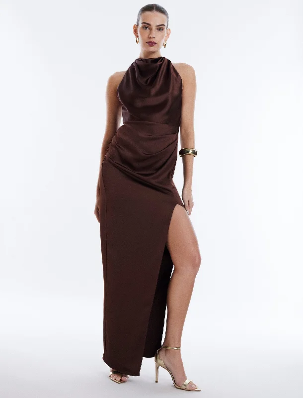 Allison Cowl Neck Evening Gown Luxury unclassified dresses