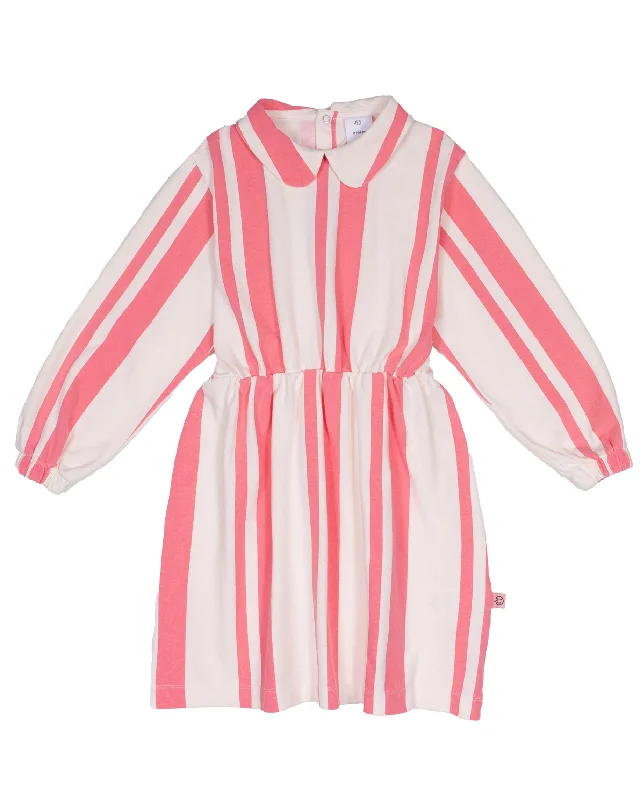 WYNKEN FW24 CLOUD DRESS in Fantastic Stripe Lightweight unclassified dresses