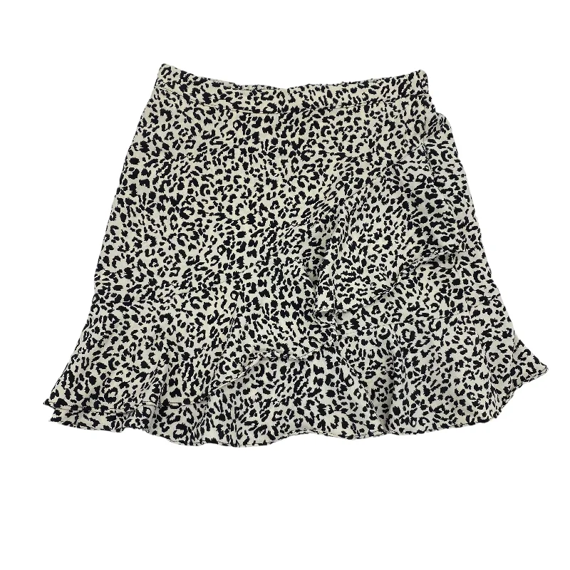 ANIMAL PRINT SKIRT MINI & SHORT by ALTARD STATE Size:S Floral A-line Skirt