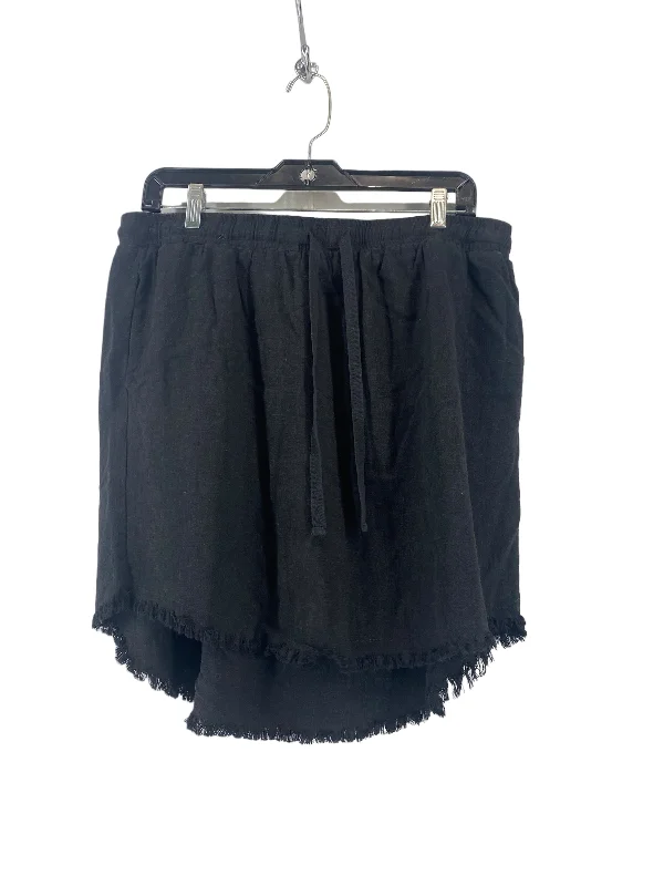 Black Skirt Mini & Short Umgee, Size L Plaid Mini Skirt