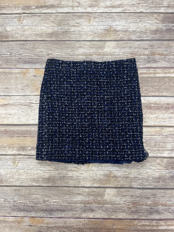 Blue Skirt Mini & Short J. Crew, Size 00 Summer Skater Skirt