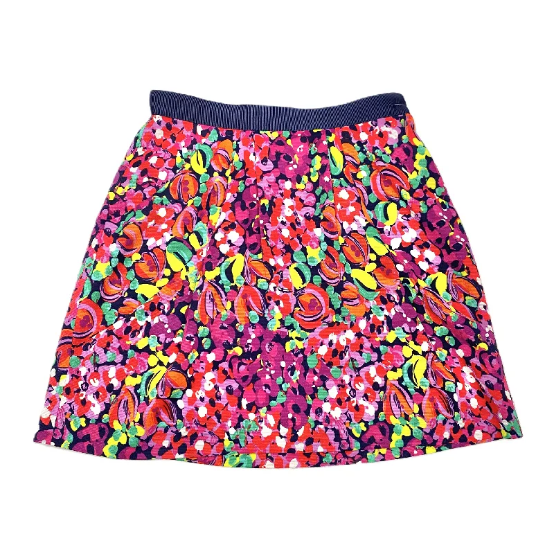 Multi-colored Skirt Mini & Short By Lilly Pulitzer, Size: 2 Stretch Mini Skirt