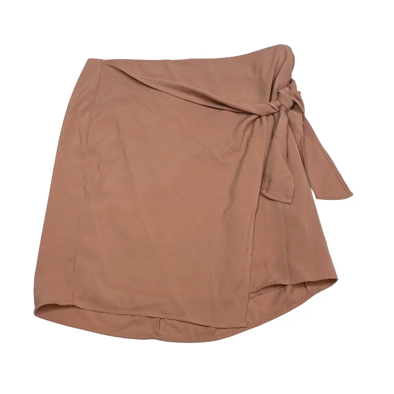 Peach Skirt Mini & Short Banana Republic, Size 16 Casual Mini Skirt