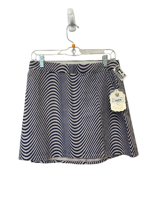 Striped Pattern Skirt Mini & Short Altard State, Size L Sexy Mini Skirt