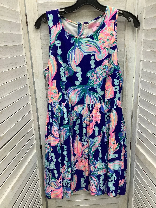 Dress Casual Midi By Lilly Pulitzer In Multi-colored, Size: 4 Satin Midi Skirt