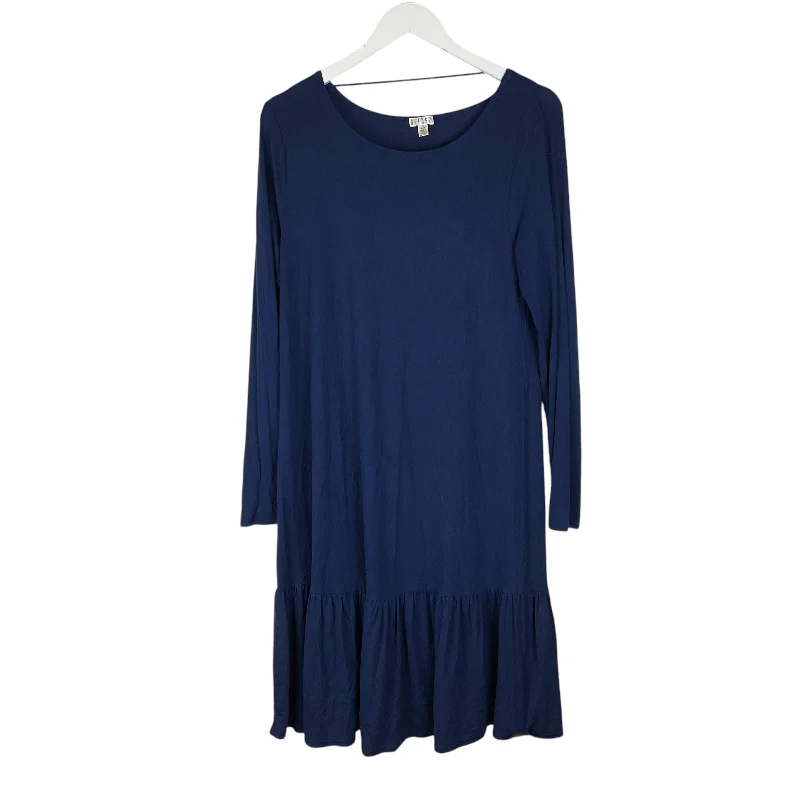 Dress Casual Midi By Spense In Navy, Size: M Midi Skirt Style