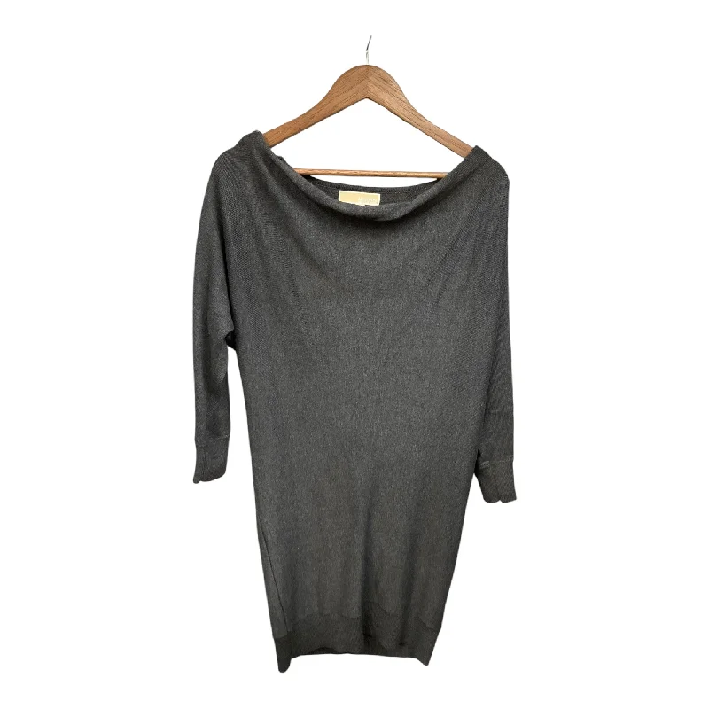 Dress Sweater By Michael By Michael Kors In Grey, Size: Xs Bodycon Sweater Dress