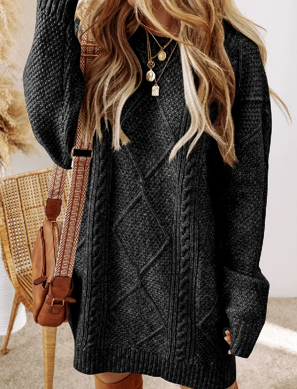 Susey Sweater Dress Oversized Knit Dress